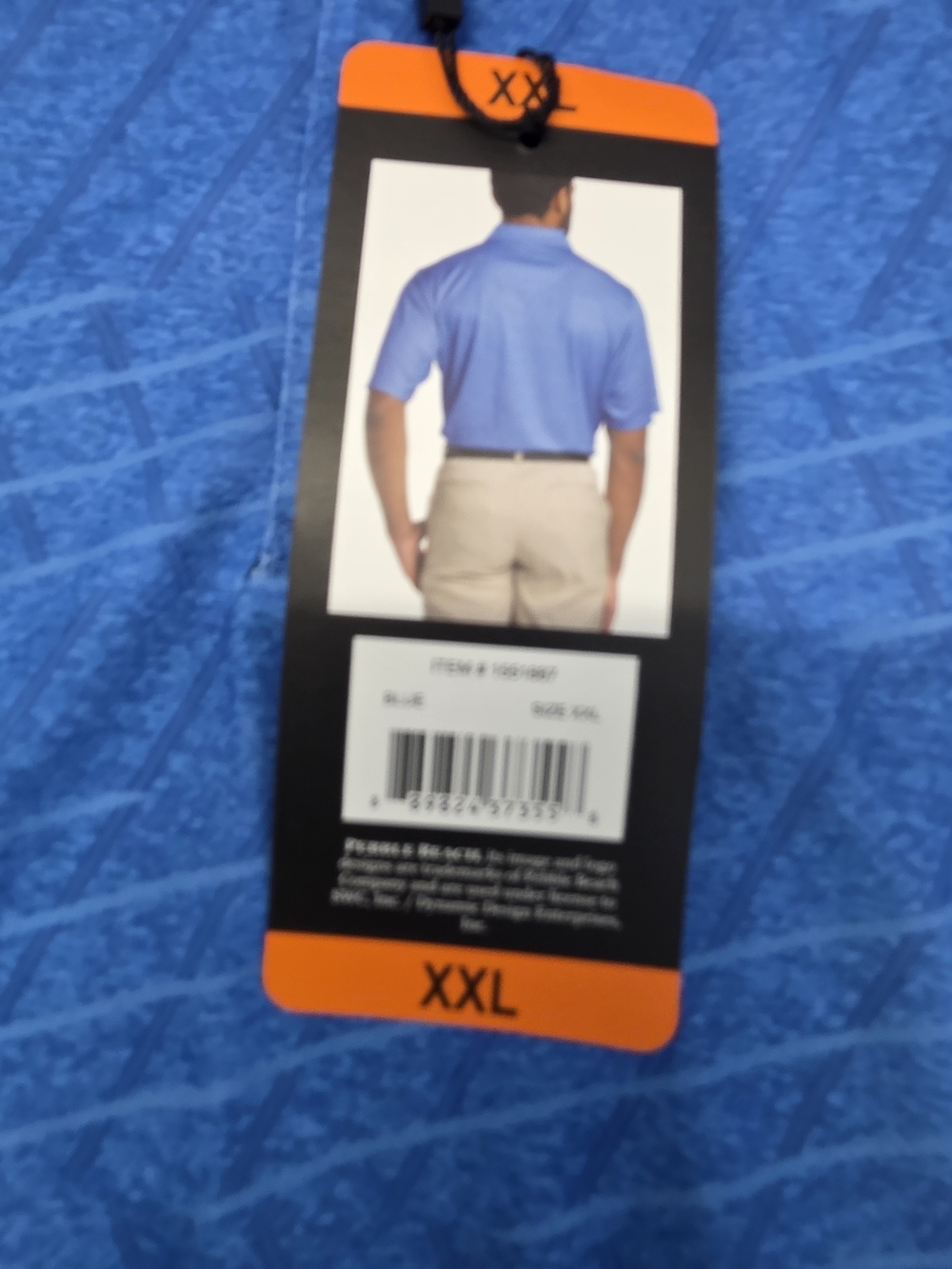 Pebble Beach Dry-Luxe Performance Polo Shirt Men's Size XXL NWT - Picture 5 of 8
